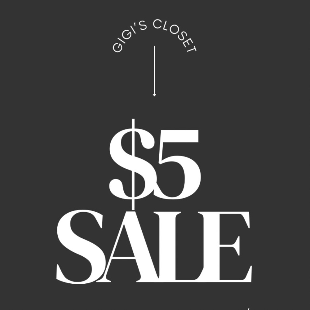 $5 Sale Tray